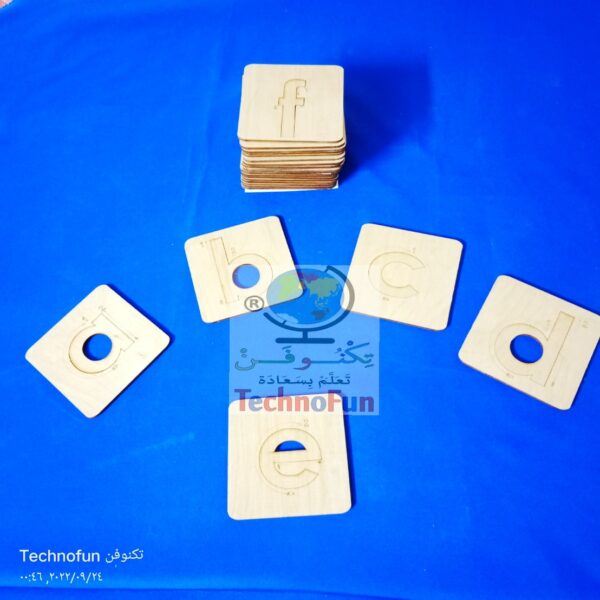 كروت الحروف الانجليزيه المفرغة سمول English empty small letter cards for writing